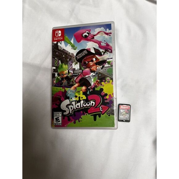 Splatoon 2 Nintendo Video Game Switch Action Shooter Multiplayer E10+ CIA-O‎ - Picture 1 of 6